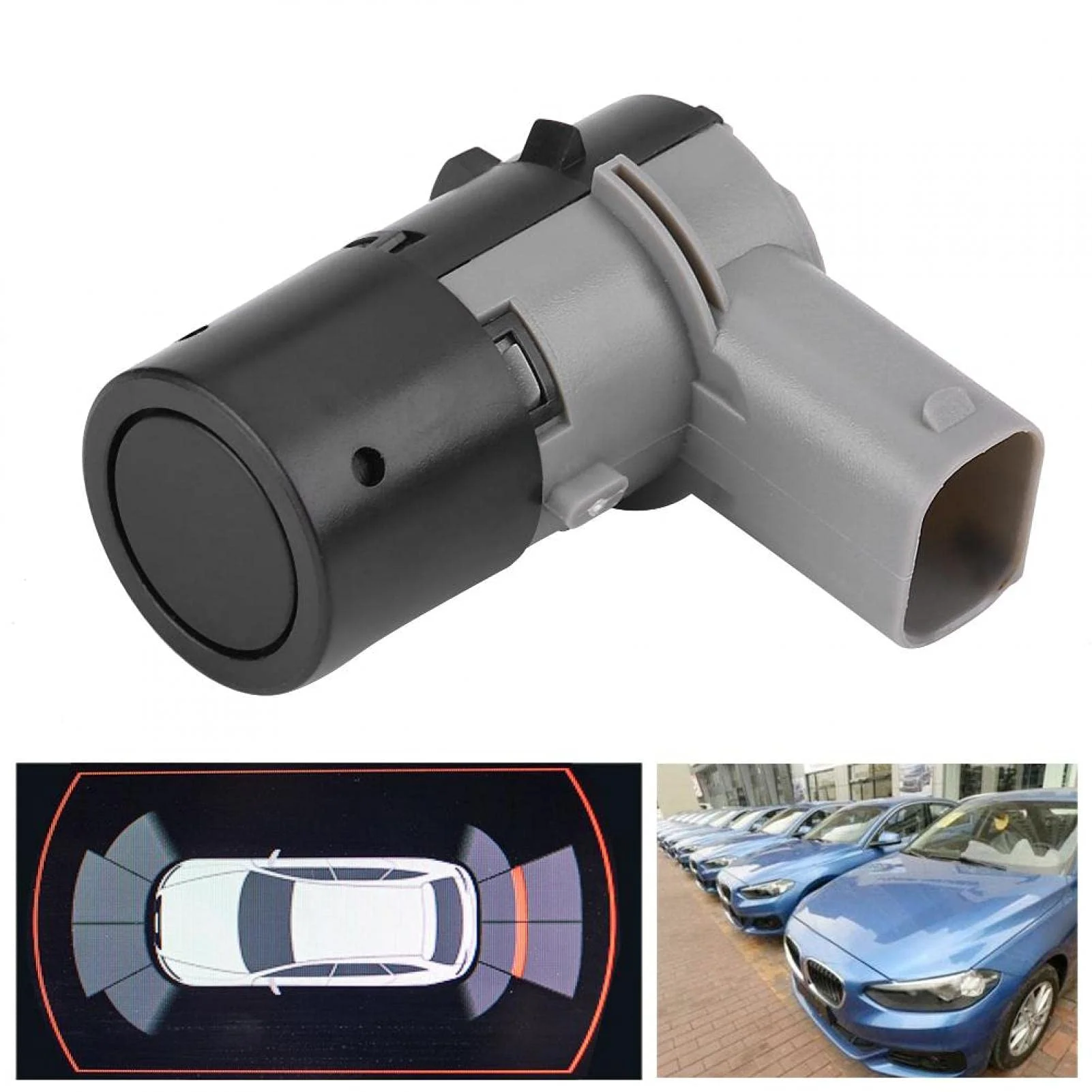 Headerbs Sensore di Parcheggio PDC per E46 E39 E60 E63 E38 E65 E83 E53 E85 6620 66206989068