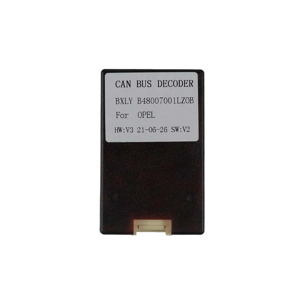 CANBUS Decodificador Compatible con Opel Astra/Zafira/Antara/Vectra/Corsa/Meriva Muy Sencilla del complemento detrás de la Radio del Coche