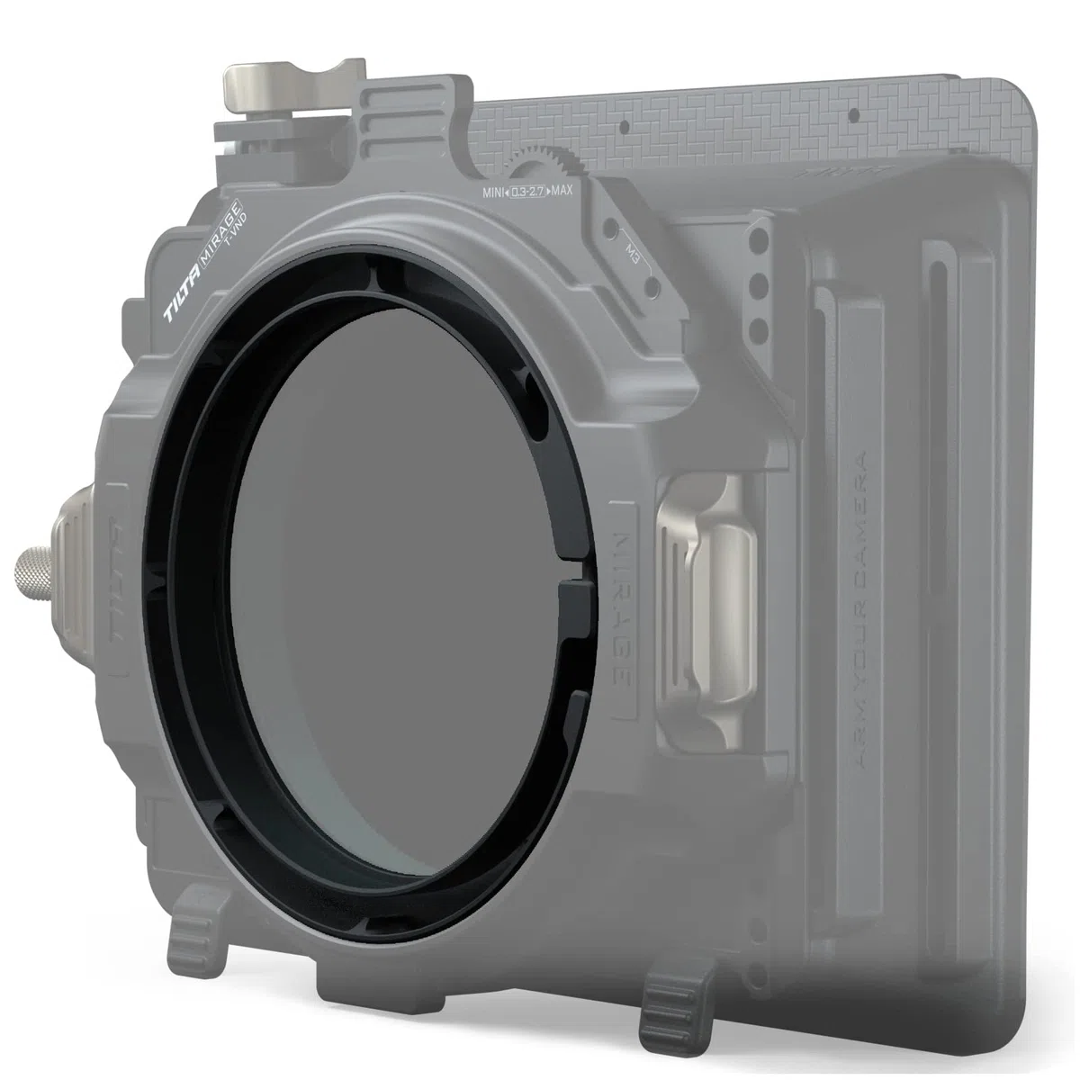 Tilta Anello adattatore cinema da 80 mm per Tilta Mirage Matte Box direttamente alle lenti compatte Cine MB-T16-C80 leggero