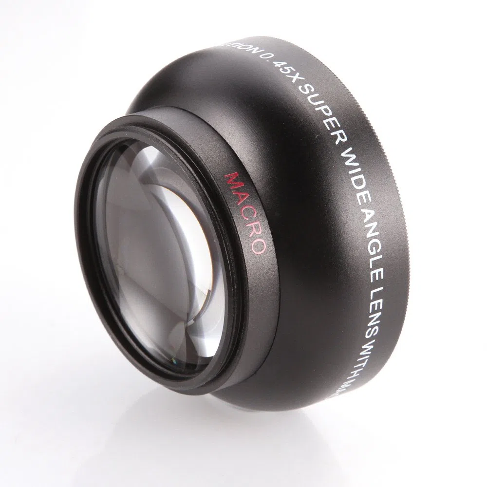 FOTGA - Obiettivo grandangolare e macro da 46 mm, 0,45 x 46