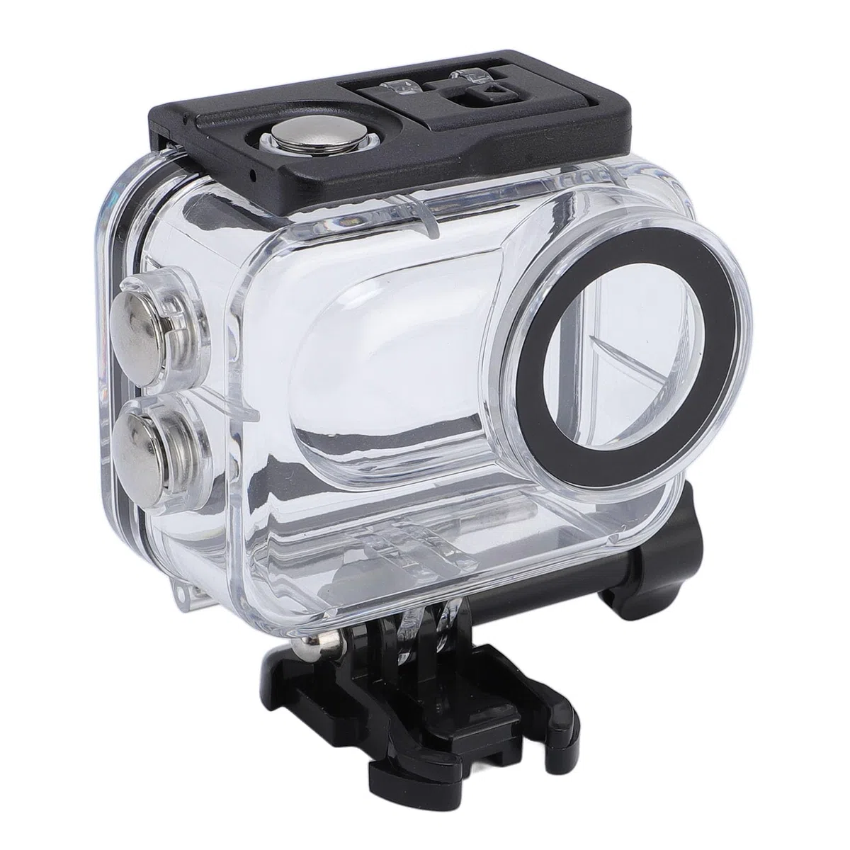 Custodia da Immersione da 60 M/196ft per GO 3S, GO 3, Shell di Alloggi per Alloggi per Protezione per Immersioni Profonde Subacquei, Accessori per Telecamere D'azione (Senza filtro)