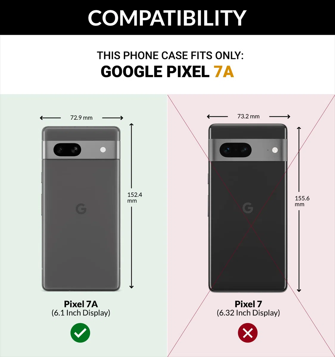 SURAZO Custodia posteriore in vera pelle per Google Pixel 7A, resistente agli urti, con scomparto per carte di credito, funzione leggio, portachiavi vintage slim bumper (turchese)