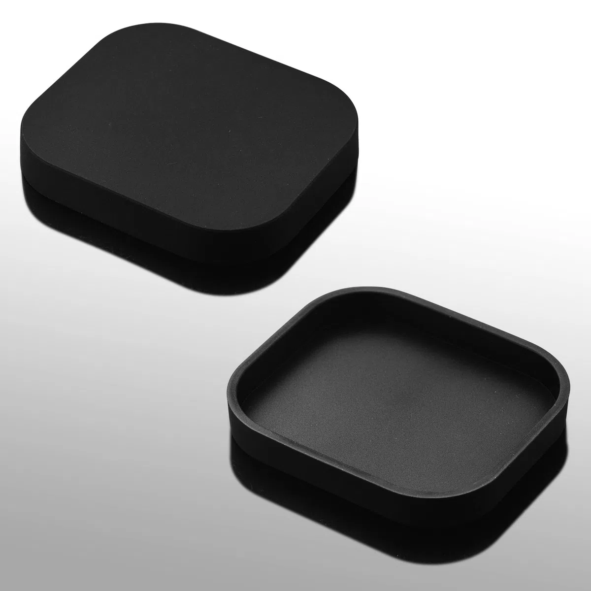 Paraluce rettangolare in metallo, con anello adattatore da 43 mm, per obiettivi Canon Sony Fuji Leica