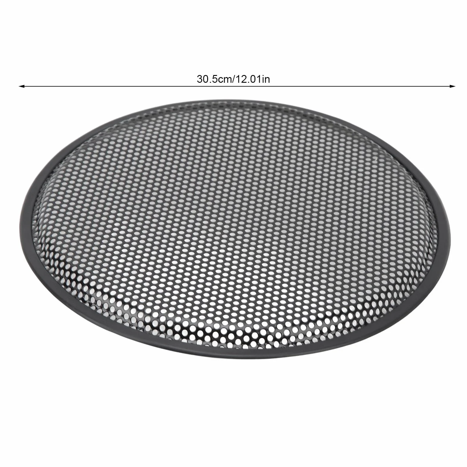 Ferro da Stiro per Copertura Griglia Altoparlante Subwoofer da 12 Pollici, Protezione Protettiva in Rete Audio per Camper con vestibilità Universale