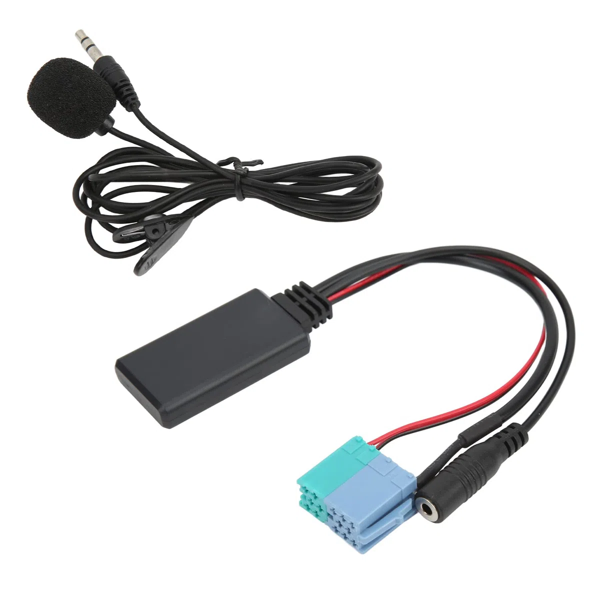 Modulo Bluetooth AUX, Modulo Bluetooth per Auto Cavo Audio Aux Microfono Porta Mini ISO per Porta Stereo 8PIN 6PIN, bluebooth per Le Auto