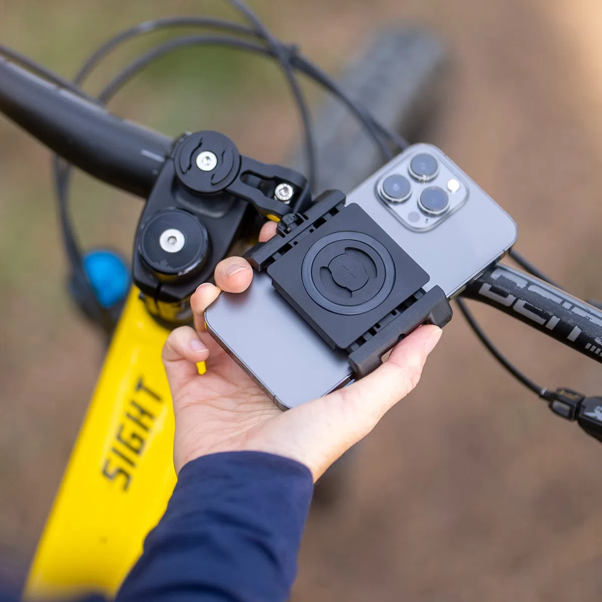 SP CONNECT Universal Phone Clamp | SPC+ | Morsetto Supporto Smartphone Universale