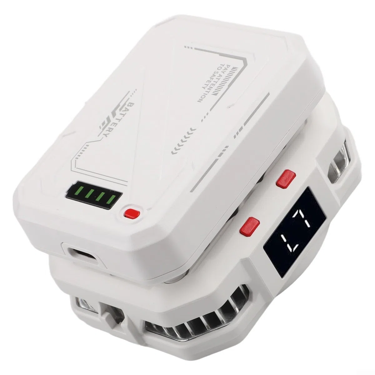 SPORTARC TH10 - Dispositivo di raffreddamento per telefono, con batteria ricaricabile, display di potenza di raffreddamento rapido, semiconduttore magnetico wireless, congelamento del ghiaccio, 15 W