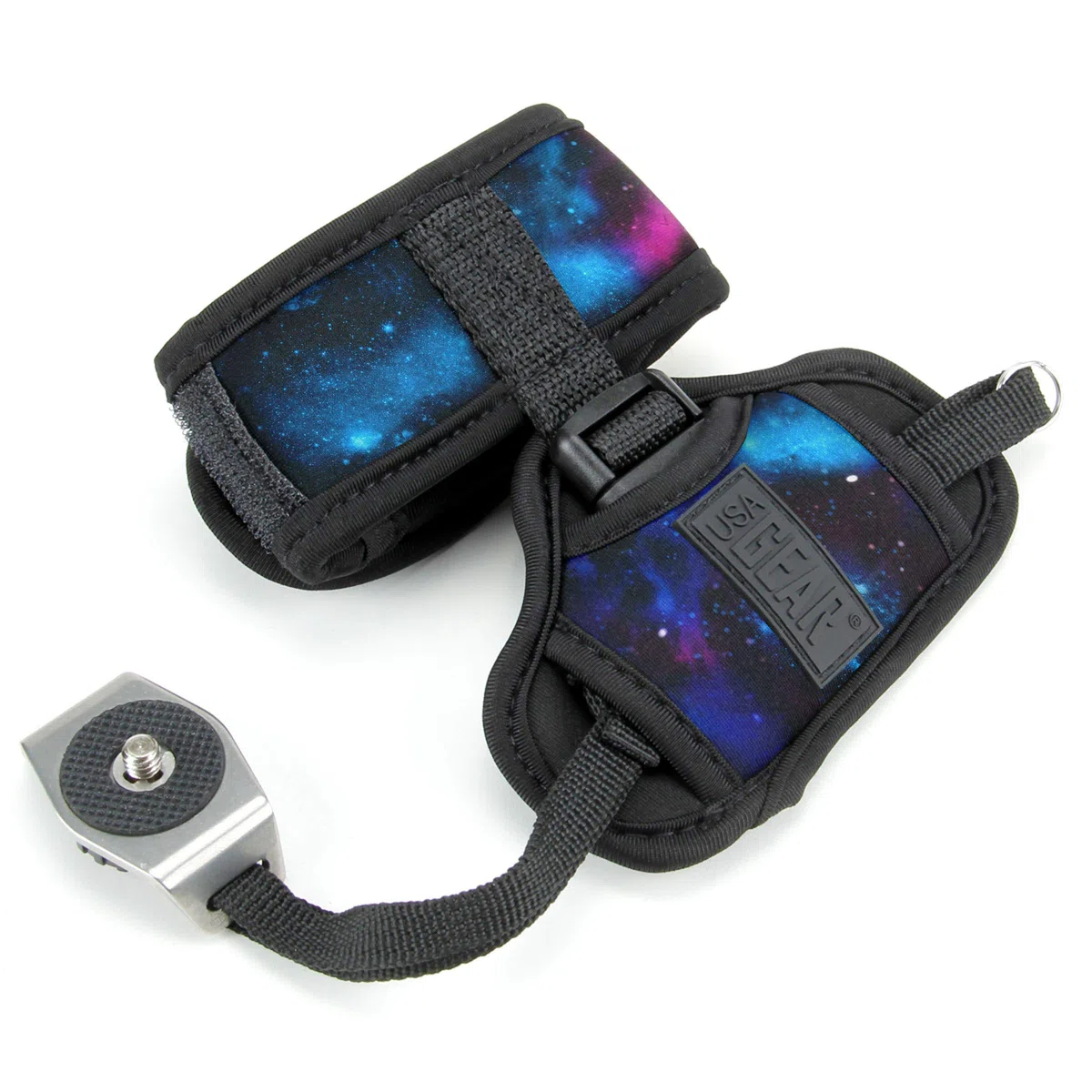 USA Gear Cinghia della Mano Imbottito Polso e Grip per Fotocamere SLR/DSLR Funziona con Canon EOS 1300D, 100D / Nikon D3300 / Pentax, Pansonic e altri