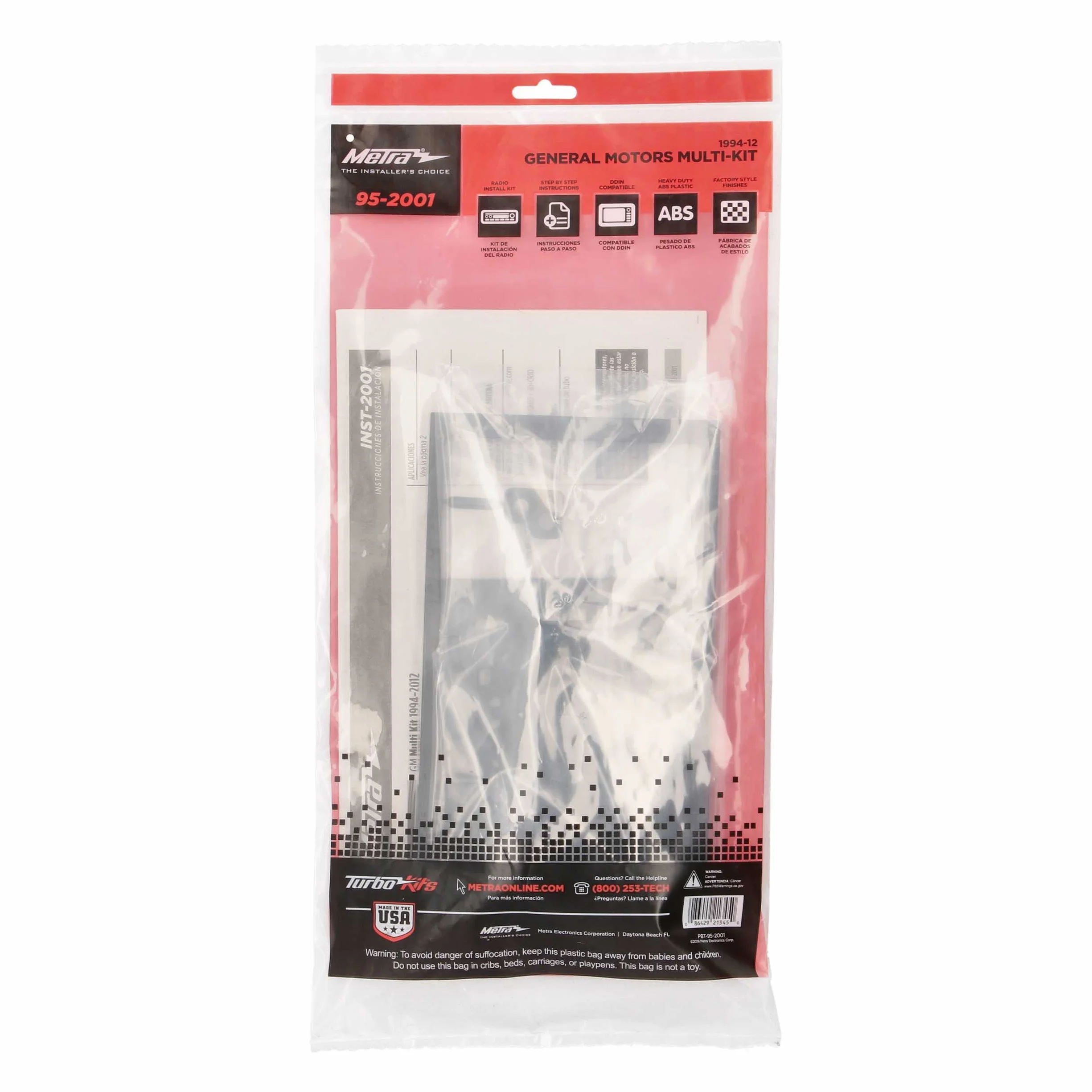 Metra 95-2001 Kit per Auto