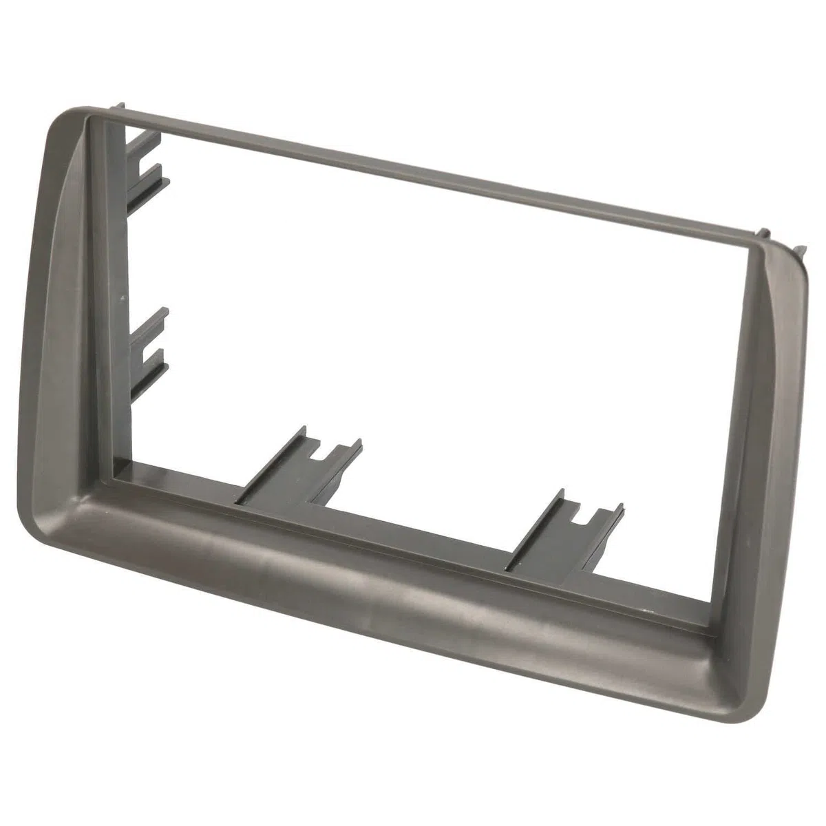 Audioproject A408 - Mascherina autoradio 2-DIN Compatibile con Fiat Panda (169) 2003-2012 Cornice autoradio Mascherina Telaio Adattatore Grigio/Nero