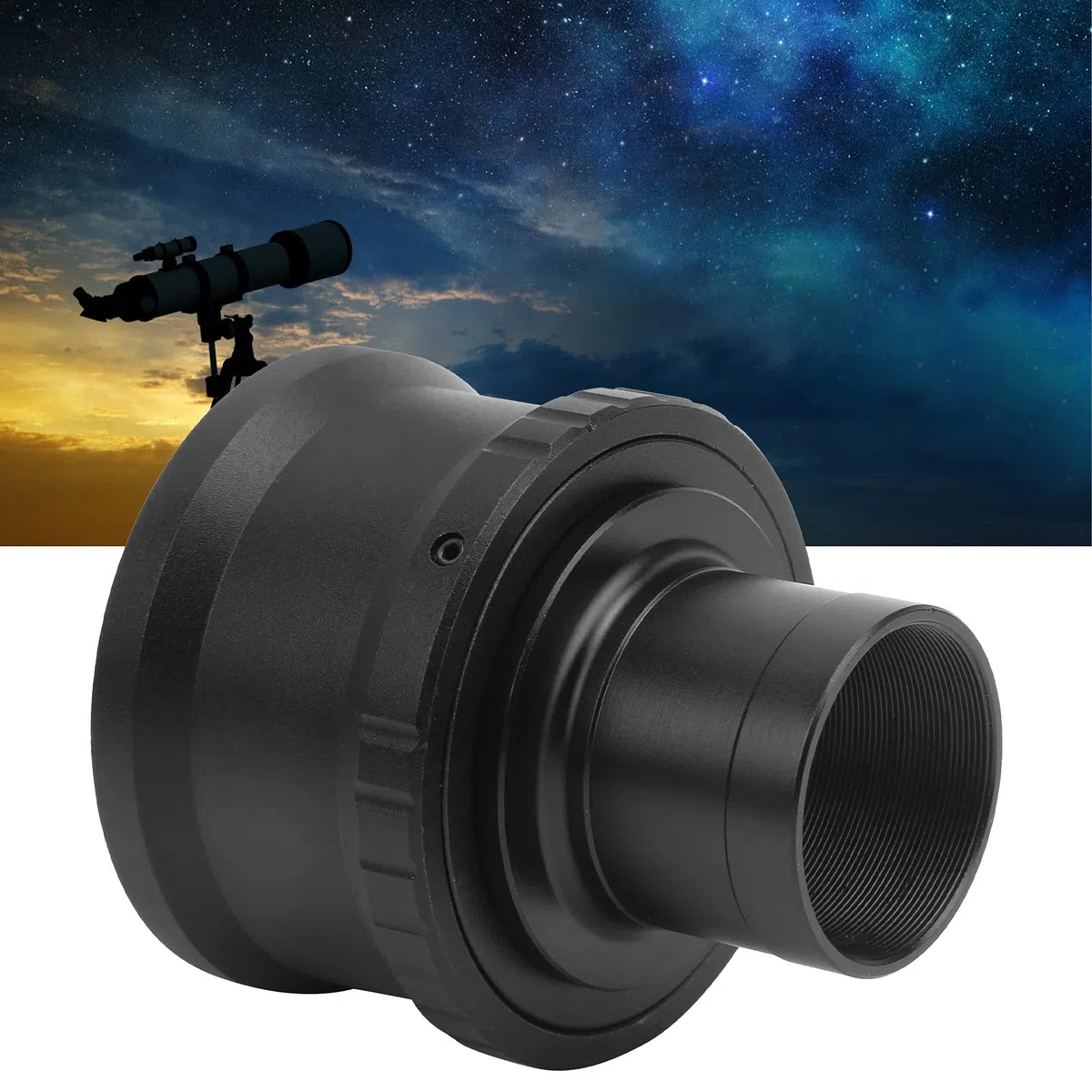 E Mount T Ring E Mount T Ring Altri Accessori per Telescopi Adattatore per Anello Tubolare per Telescopio Astronomico da 1,25 Pollici per Fotocamera E Mount