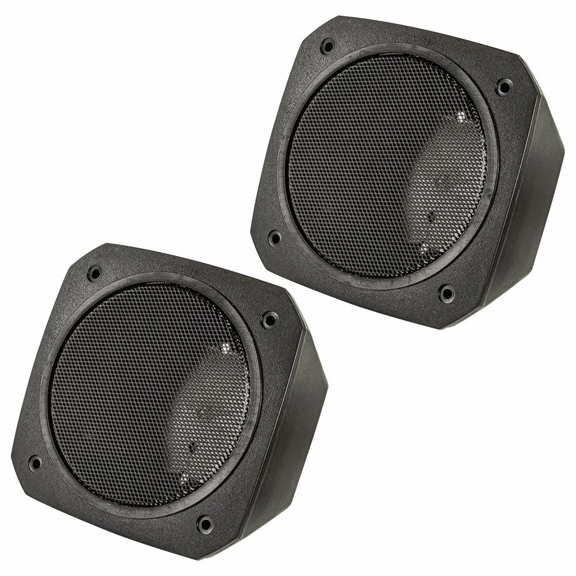 tomzz Audio 2800-017 Contenitore per altoparlante montato in superficie per altoparlante DIN 100x100 mm retro auto barca camion macchine edili