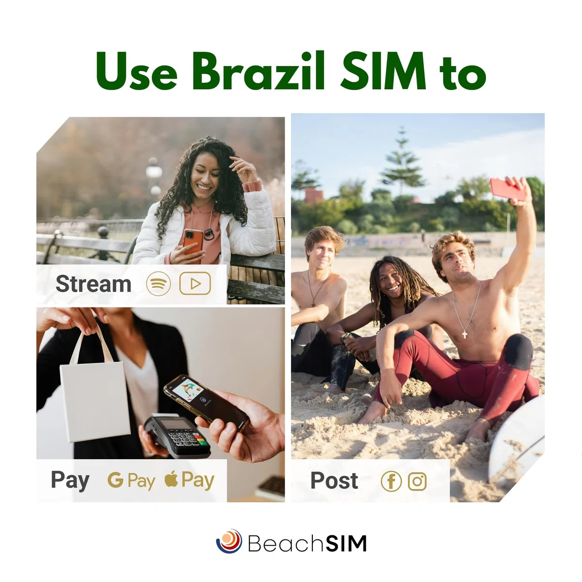Carta SIM Brasile 30 giorni | 12 GB di Dati Solo a Velocità 4G/5G | Roaming Gratuito In Più di 9 Paesi dell'America Latina | Attivazione Rapida | Funziona Su dispositivi iOS e Android
