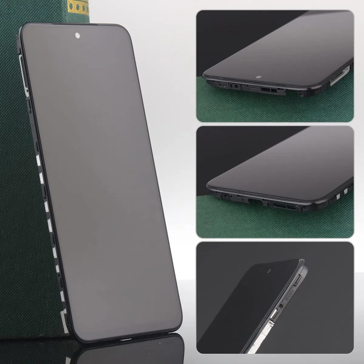6.43'' Nero Kit Schermo LCD con Telaio per Xiaomi Redmi Note 11 2201117TG 2201117TI 2201117TY 2201117TL LCD Display Touch Screen Digitizer Ricambio Assembly con Utensili Inclusi