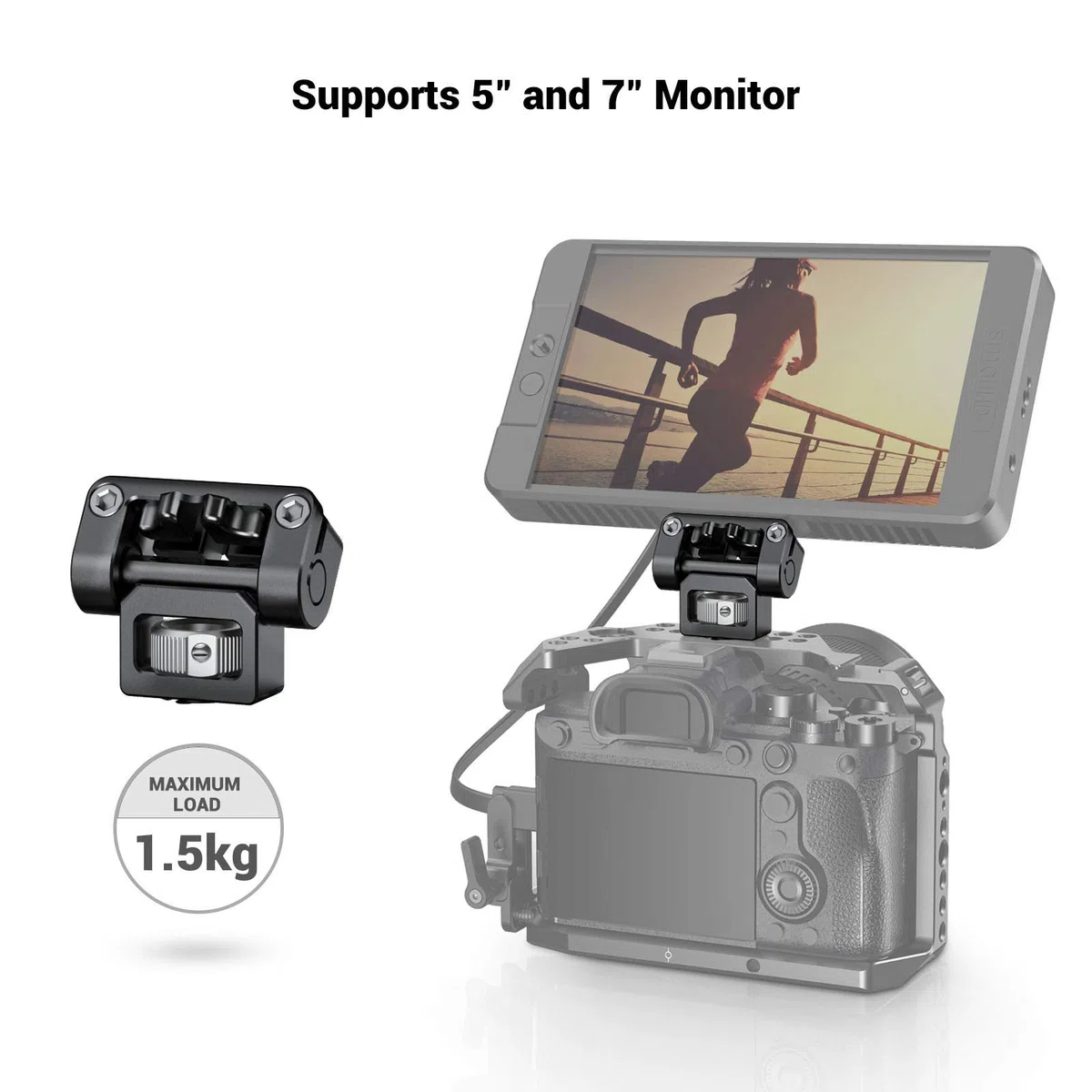 SMALLRIG ARRI-Style Monitor Mount Tilt Supporto EVF con Locating Pins per ARRI Standard - 2174B
