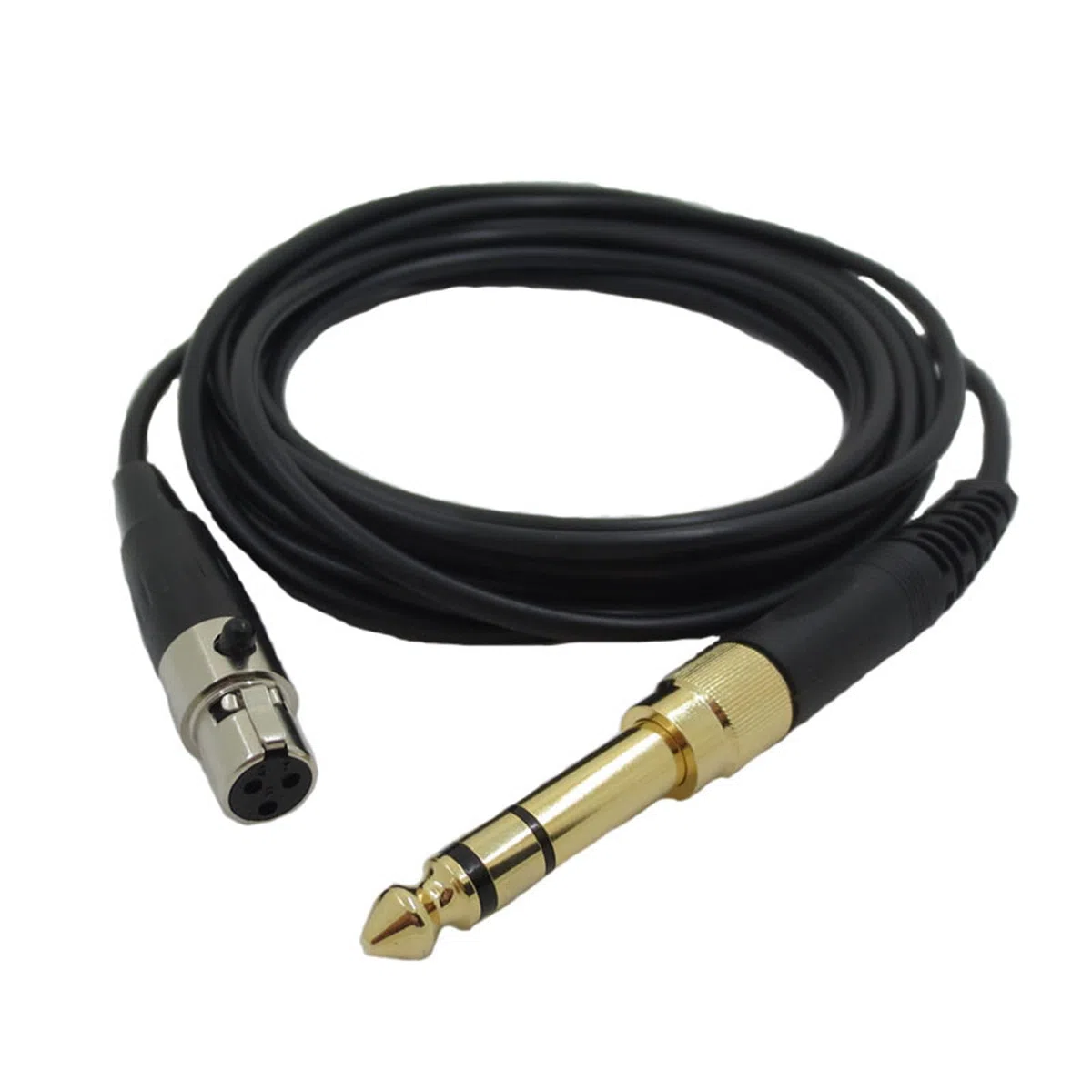 Cavo per AKG Q701 K712 K702 K271S K240S K240MK K181 K141 Cuffie,Cavo Audio di Ricambio con Adattatore da 6.35 mm,3 m/9.9 piedi,Nero