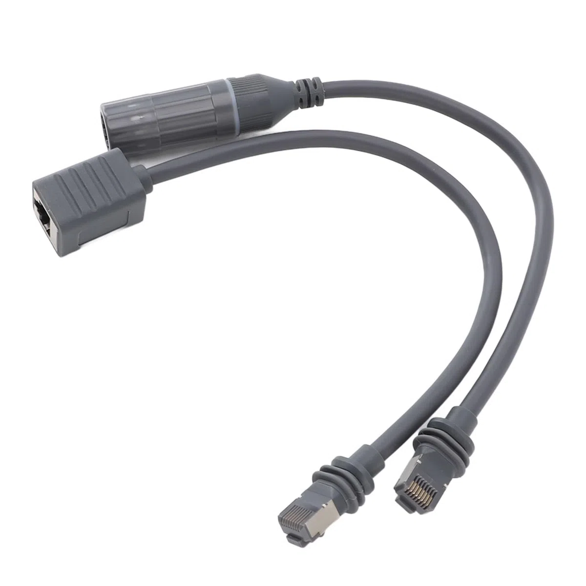 Jiawu Adattatore cavo sostitutivo Rectangular Satellite Gen3 V3, convertitore RJ45 Gen 3, adattatori RJ45 per cavi adattatore Ethernet impermeabile