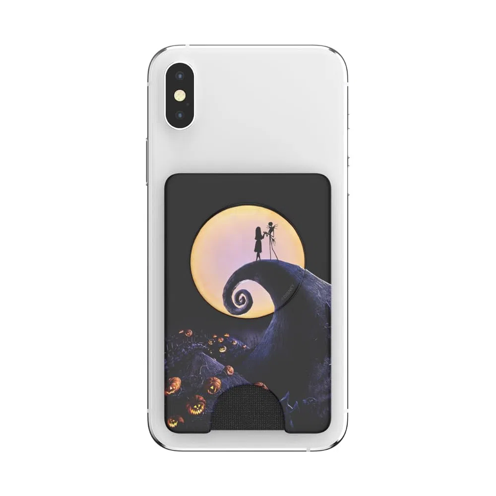 PopSockets - Portafoglio per telefono con impugnatura espandibile, porta carte di credito, compatibile con ricarica wireless, Disney - Mickey Brunch