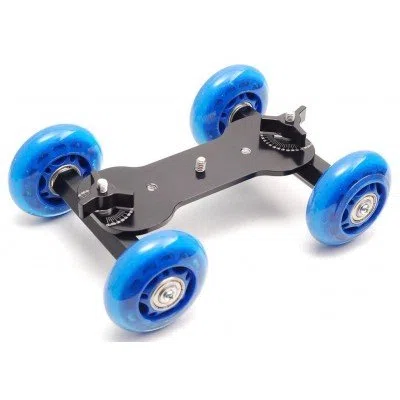 Ayex Table Dolly Mini Car Desktop Fotocamera DSLR Videocamera Binario Slider