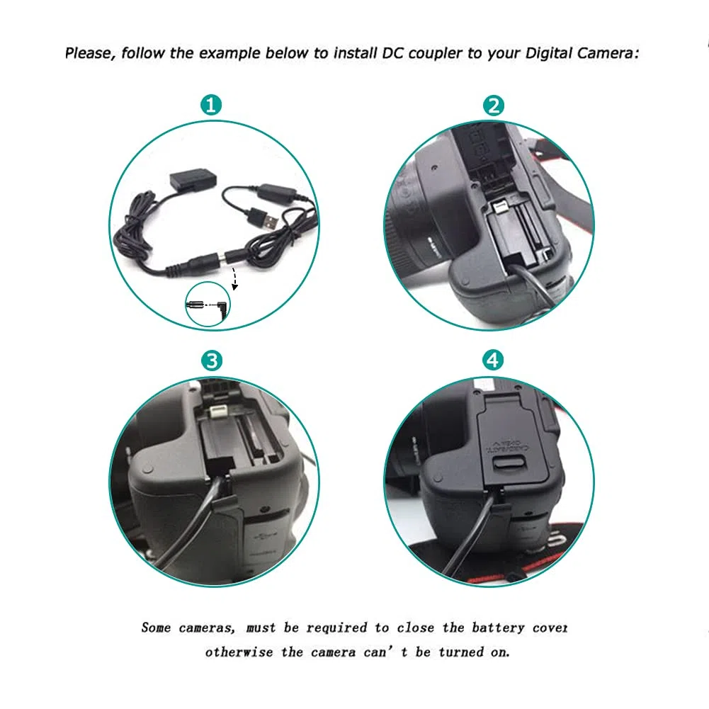 CA-PS700 Adattatore di alimentazione CA DR-700 Batteria fittizia per Canon G7 G9 S30 S40 S50 S60 S70 S80 EOS 350D 400D Fotocamere