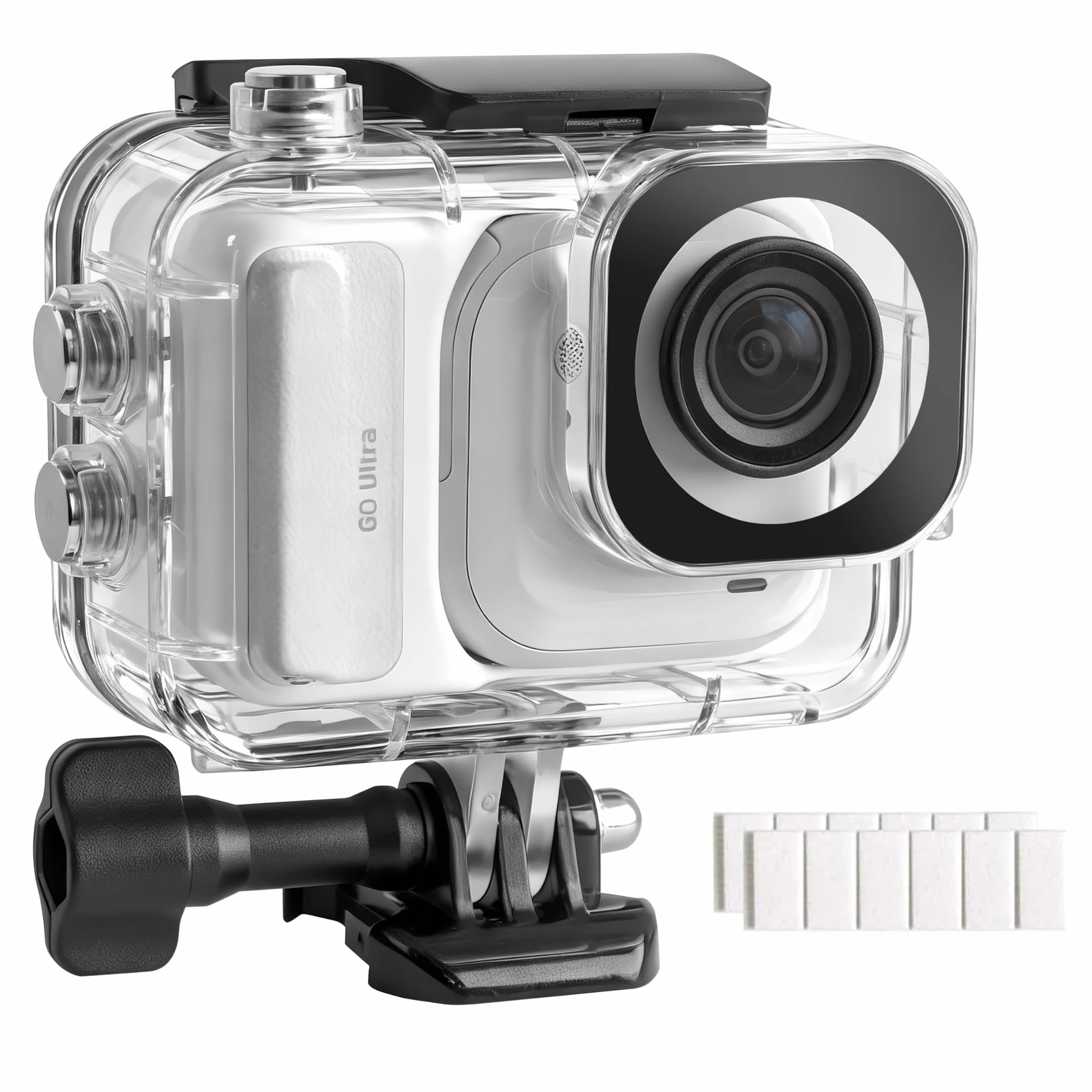 FitStill Custodia impermeabile da 50 m/164 FT per Insta 360 go Ultra, custodia protettiva subacquea, può essere installata la fotocamera Go Ultra e il suo modulo di espansione, protezione dalla