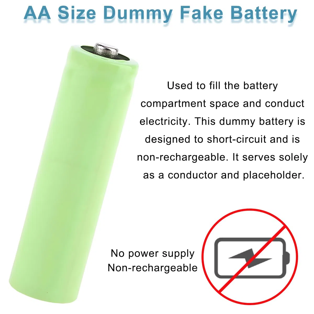 2 pezzi Convertitore alimentazione USB a 6 V AA con eliminazione della batteria Alimentatore USB Cavo batterie AA da 6 V, Sostituisce 4 batterie AA da per luci LED radio ventilatori