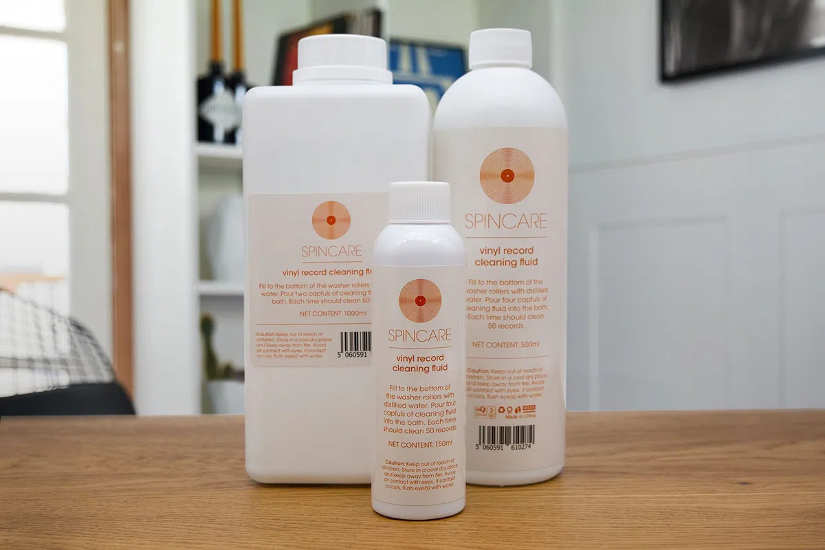 1000 Ml Soluzione Liquida Per La Pulizia Dei Dischi SPINCARE | Compatibile Con Tutte Le Macchine Lavadischi | Pulisce 1500 Vinili LP