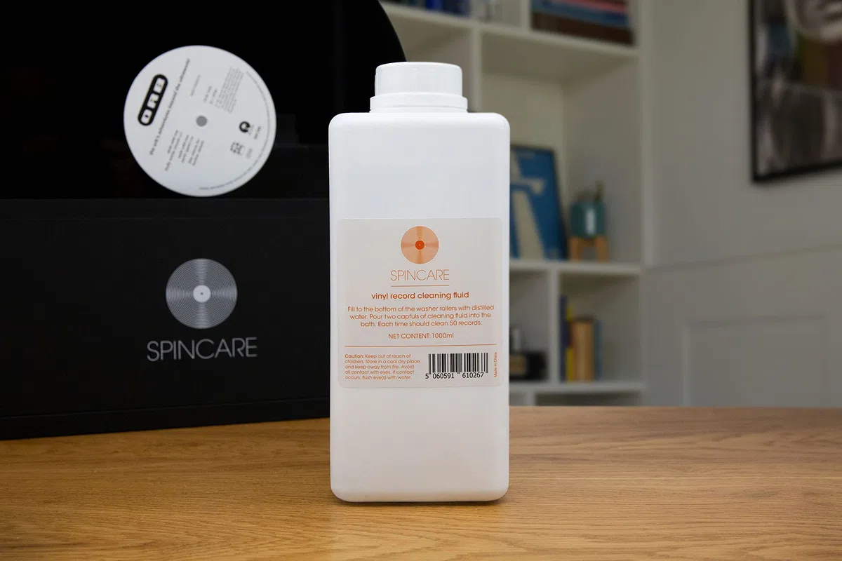 1000 Ml Soluzione Liquida Per La Pulizia Dei Dischi SPINCARE | Compatibile Con Tutte Le Macchine Lavadischi | Pulisce 1500 Vinili LP