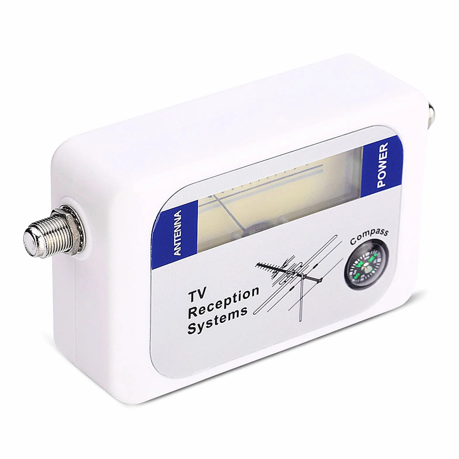 Socobeta Mini DVB-T Finder Antenna Signal Finder sensibilità Eccellente Cavo di Alimentazione Batteria AA