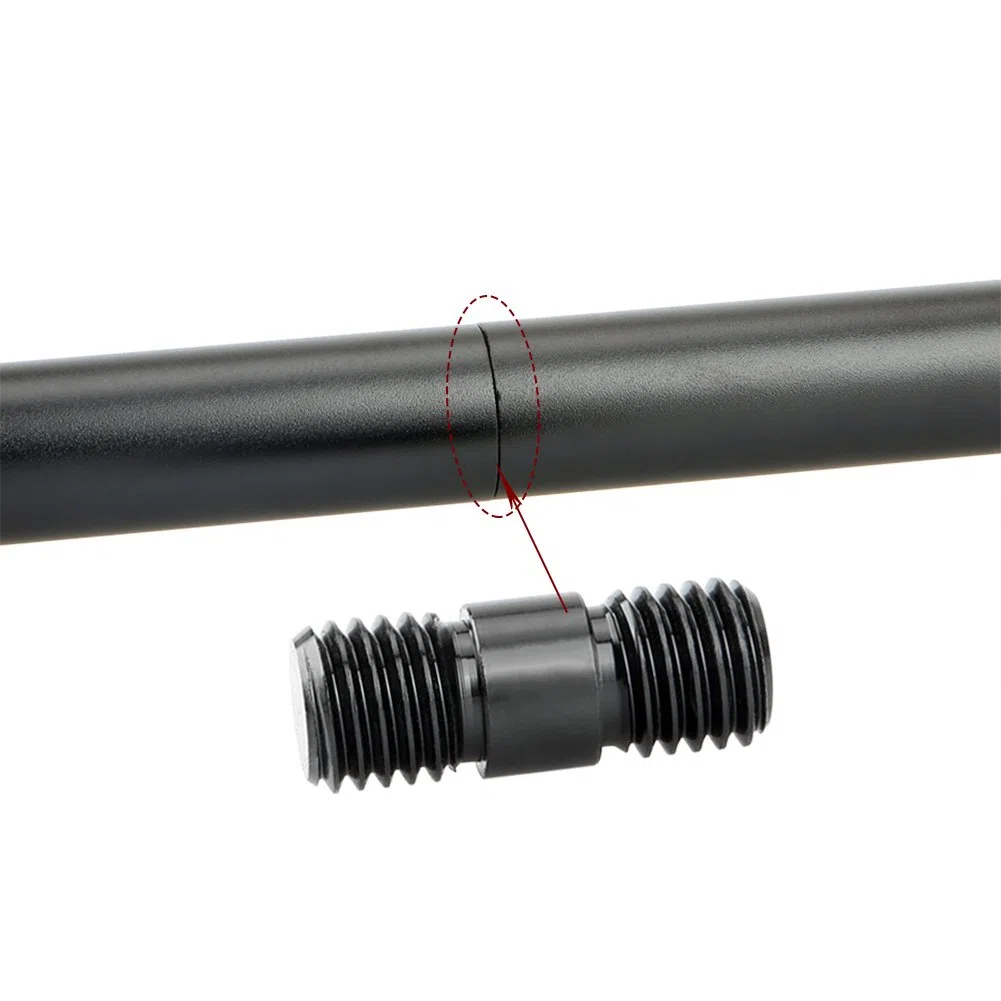 NICEYRIG tiges de 15 mm avec filetage M12 Tige capuchon Tige connecteur pour étendre pour 15 mm Coussinet d'épaule Rig Système de support