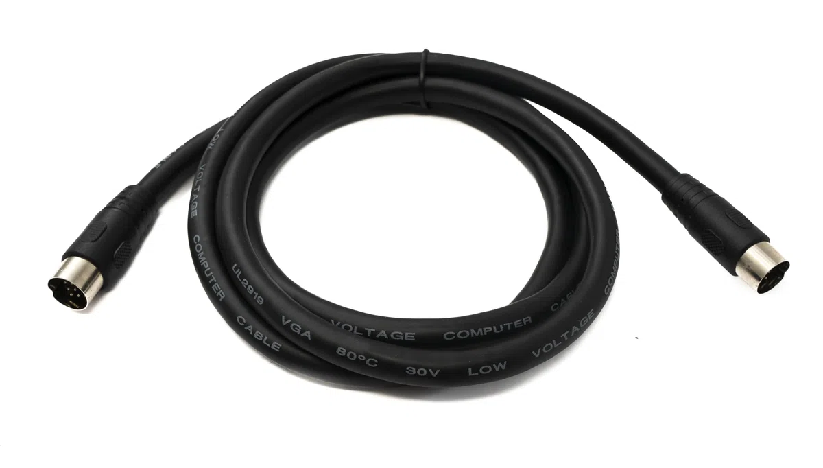 System-S S-Video Cavo 150 cm DIN 13 pin maschio a maschio nero