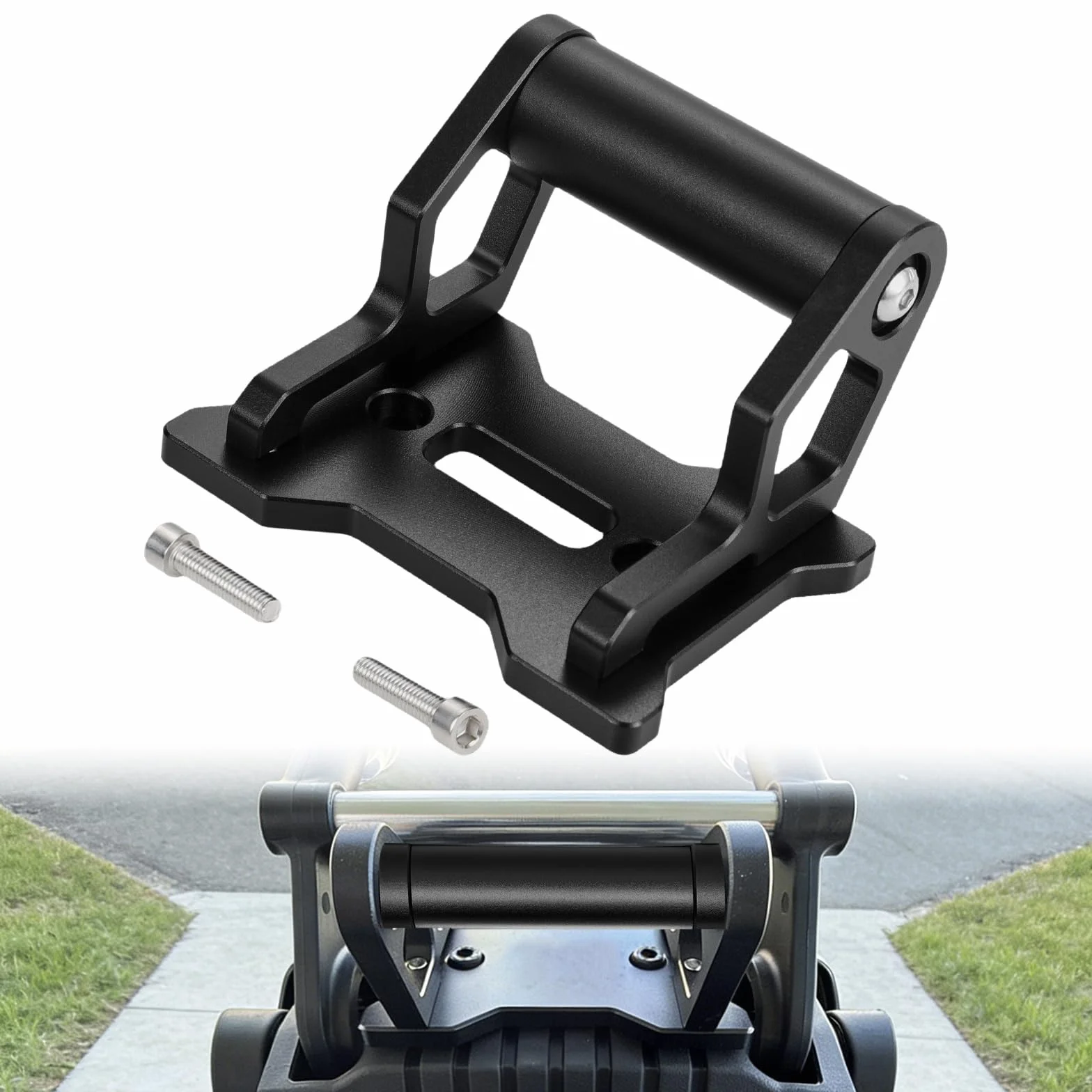 Supporto GPS Moto per CFMOTO 450MT 450 MT MT450 IBEX 450 2024-2025 ADV Nero 22MM