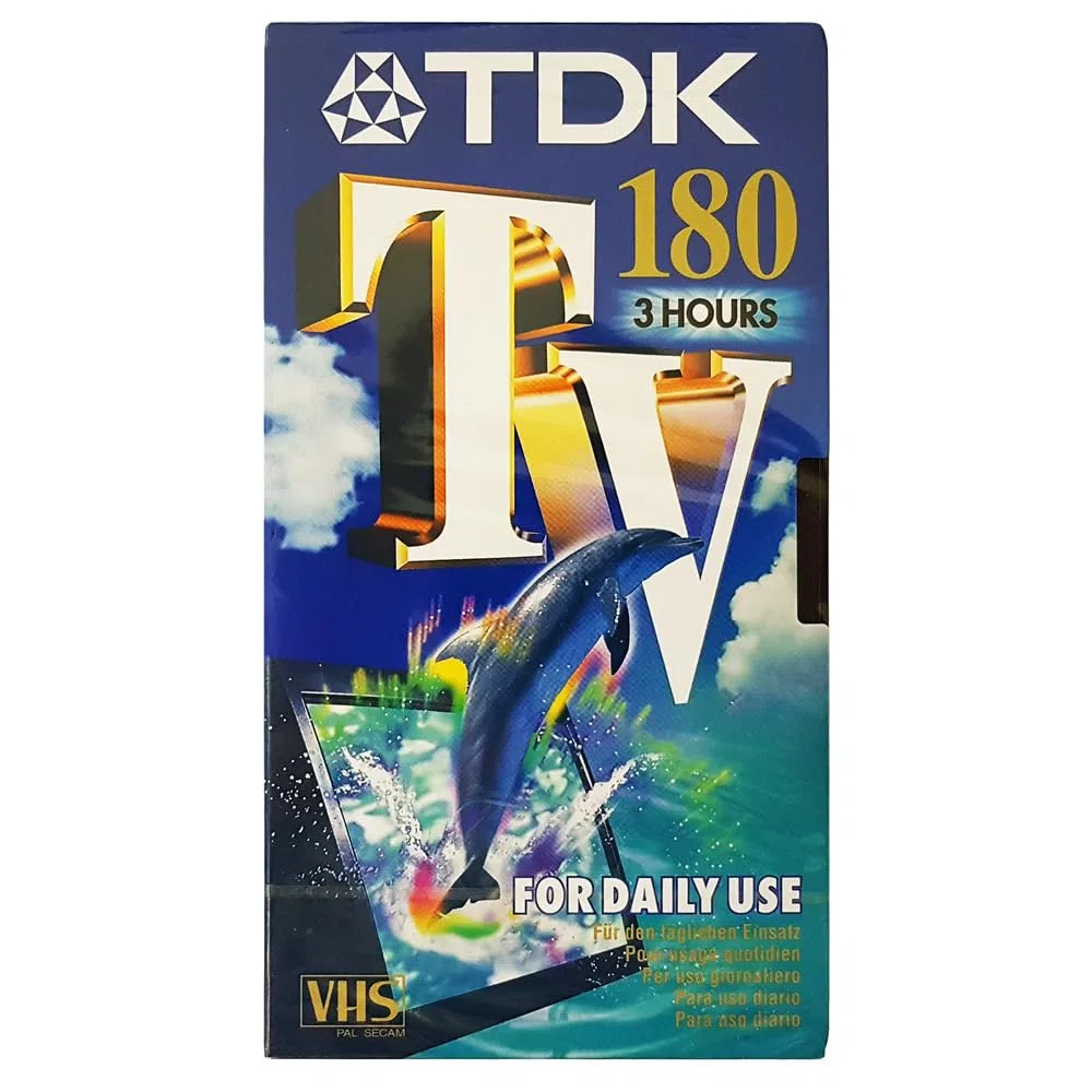 Tdk Videocass VHS TV 180 Minuti T14562