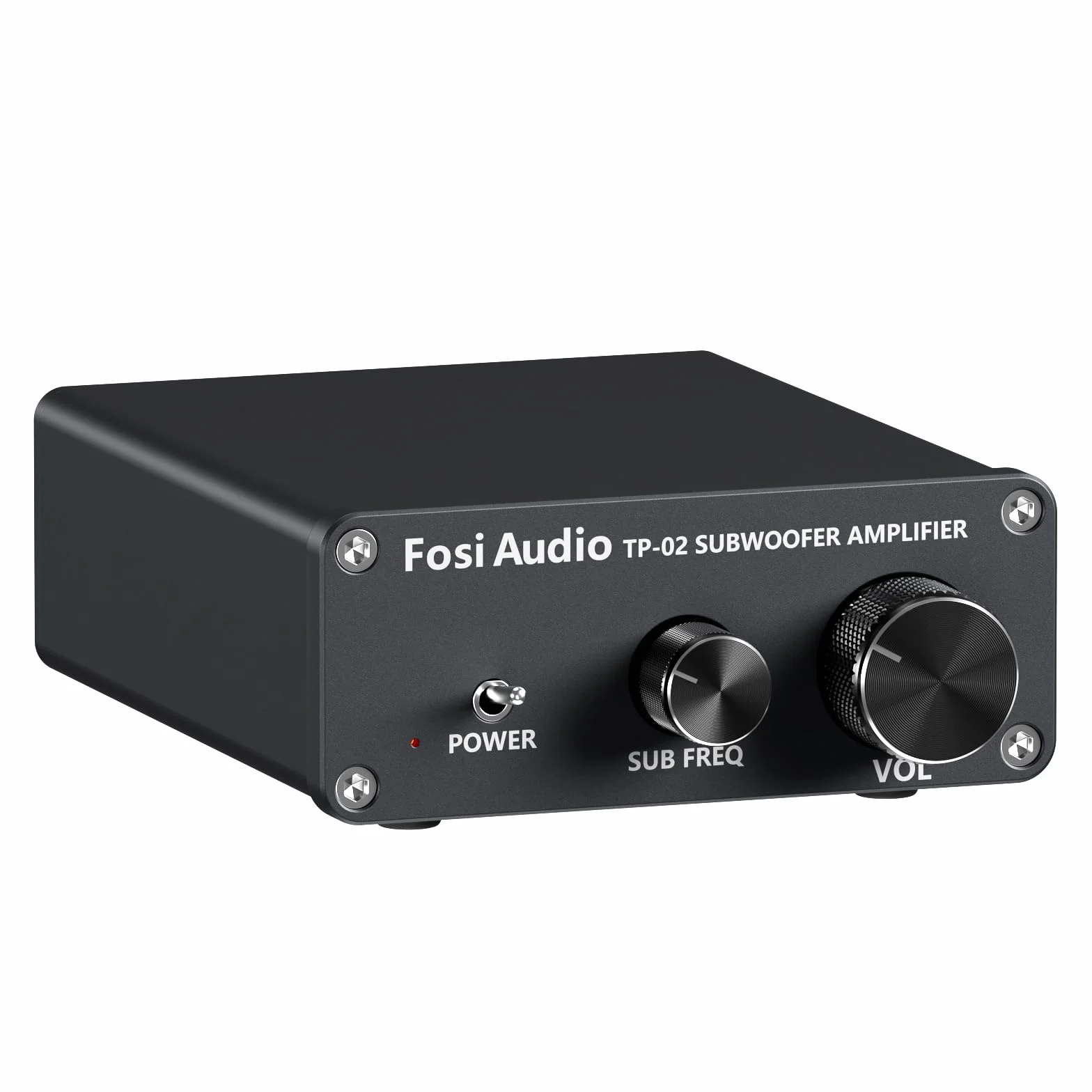 Fosi Audio TP-02 220Watt Amplificatore Subwoofer Mini Sub Bass Amp Digitale classe D Integrato per Subwoofer TDA7498E