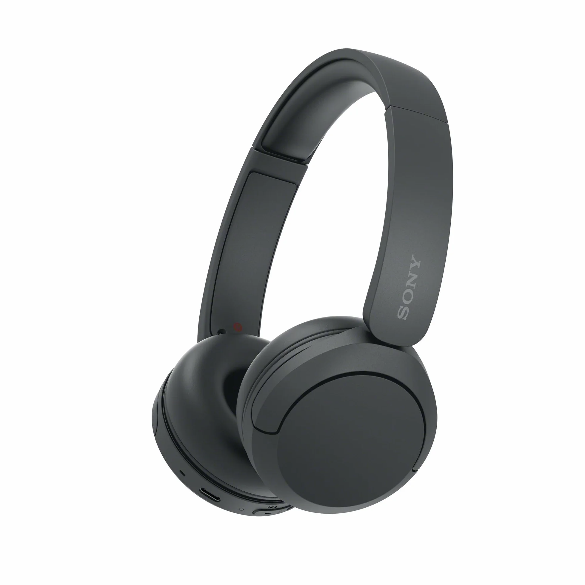 Sony WH-CH520 | Cuffie Wireless, Connessione Multipoint, con Microfono, Fino a 50 ore di durata della batteria con Ricarica rapida - Nero