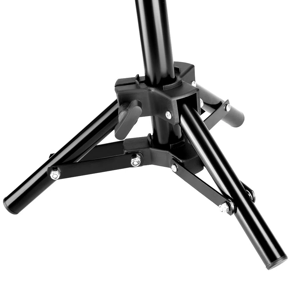 NEEWER Mini set di due supporti aluminum fotografia della luce con altezza max 80 cm per Relfectors, Softbox, luci, ombrelli, sfondi
