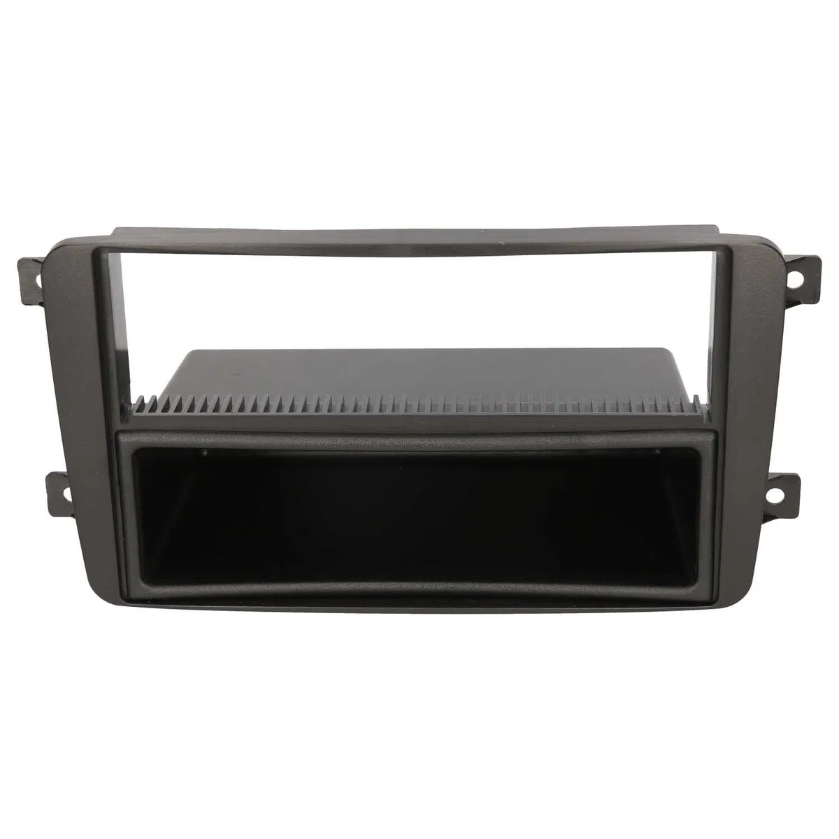 Audioproject A219 - Mascherina-2-DIN universale per autoradio compatibile con:MERCEDES BENZ C-Klasse W203 S203 CLK A209 Viano Vito Bj. 2000-2006 ISO - nero
