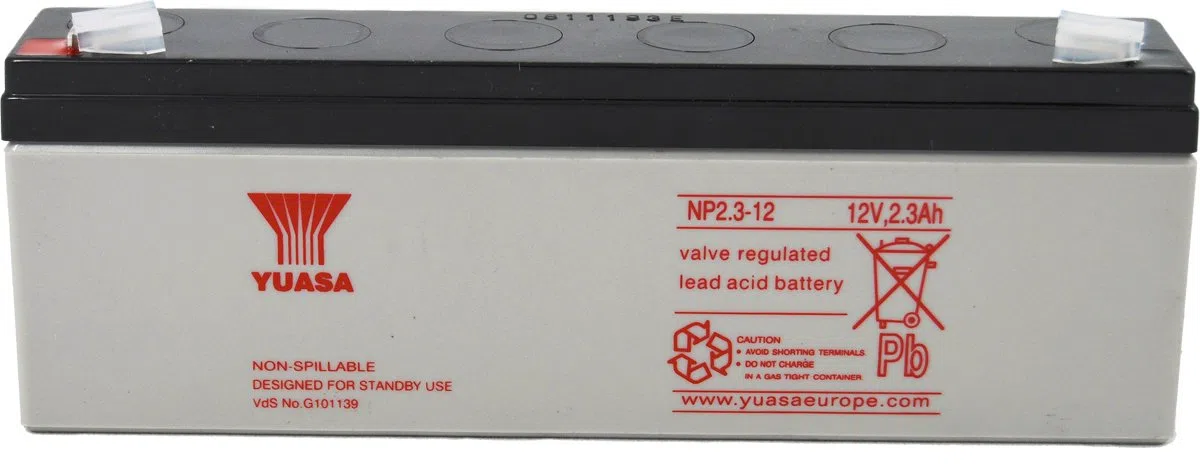 BATTERIA YUASA NP2,3-12 12V 2,3 Ah