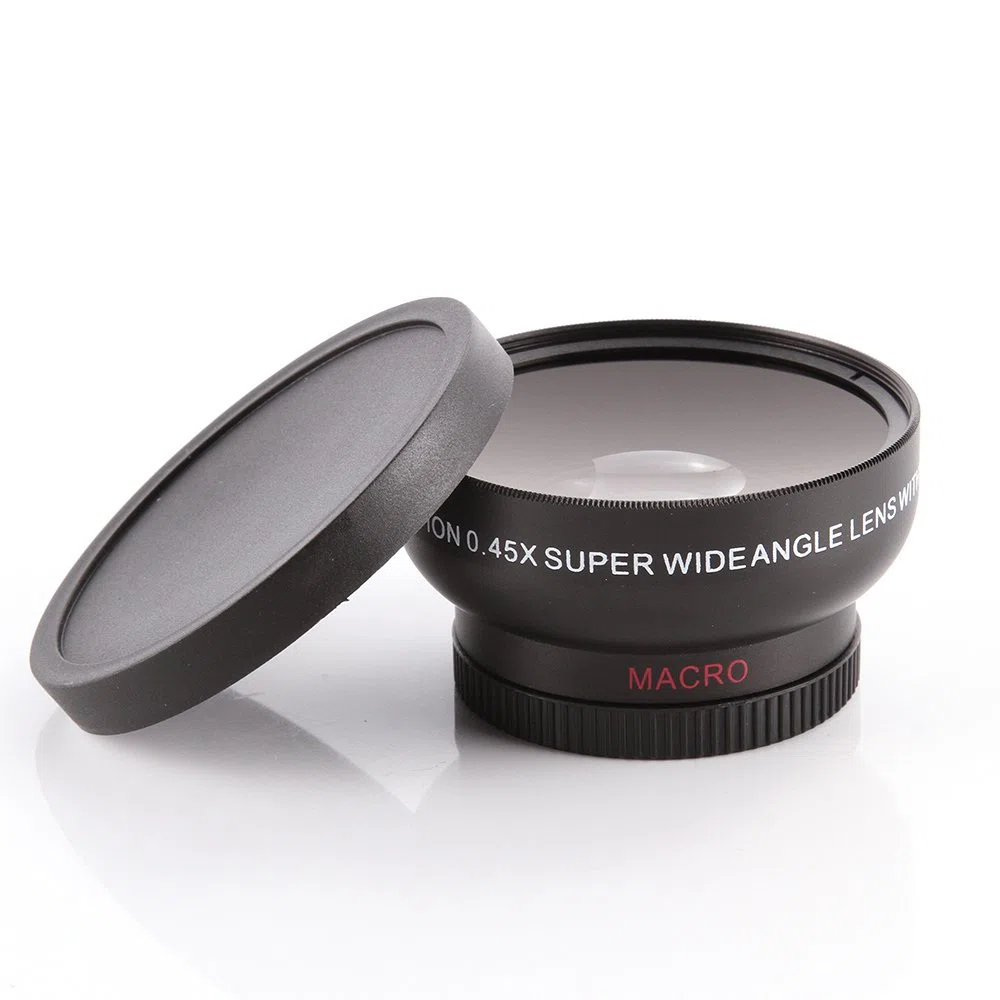 FOTGA - Obiettivo grandangolare e macro da 46 mm, 0,45 x 46