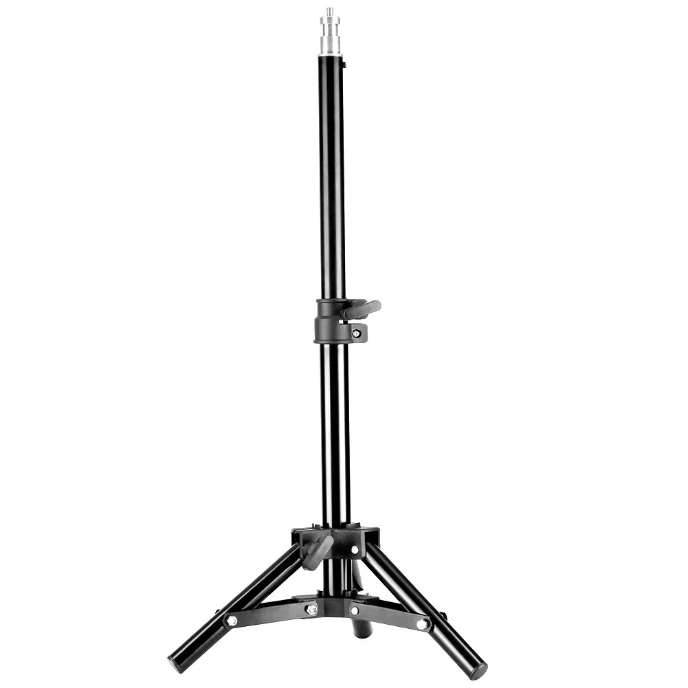 NEEWER Mini set di due supporti aluminum fotografia della luce con altezza max 80 cm per Relfectors, Softbox, luci, ombrelli, sfondi