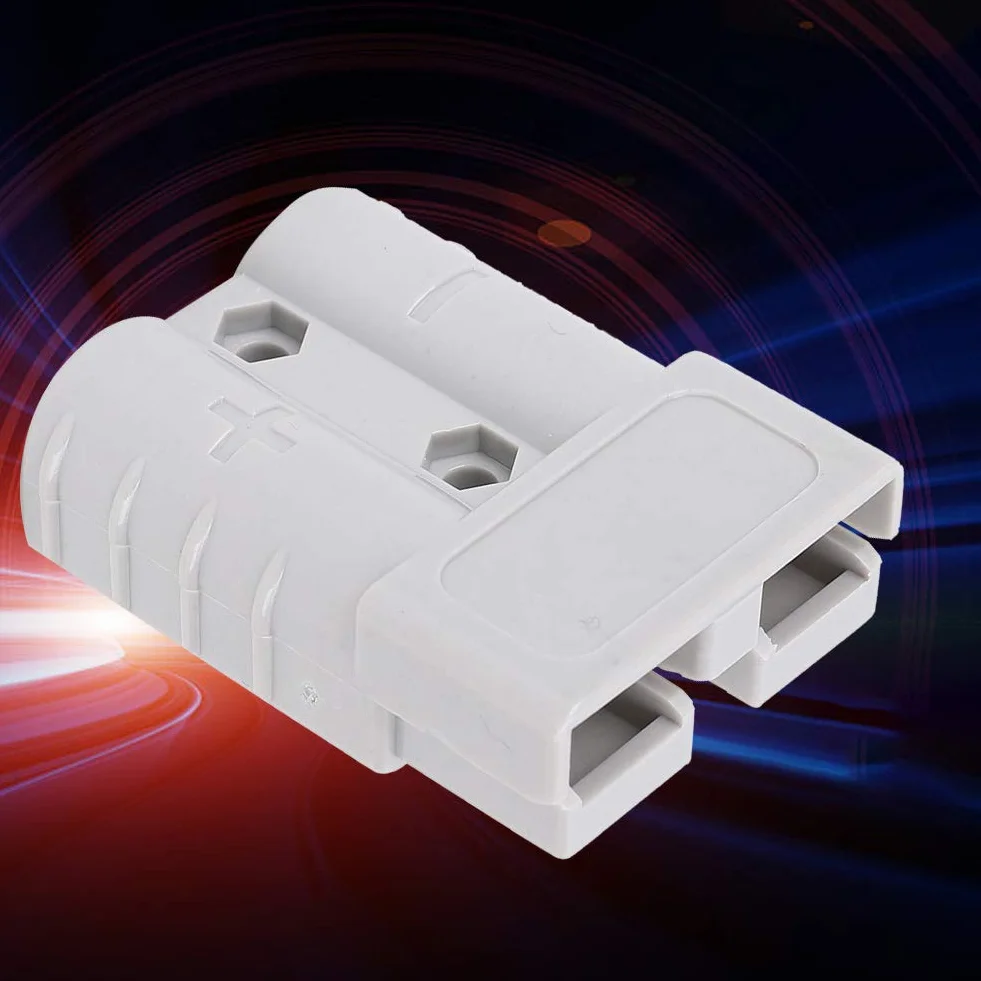 Connettori di Alimentazione 50A 600V - 10pz per Solare, Roulotte, Terminali in Rame Placcati Argento
