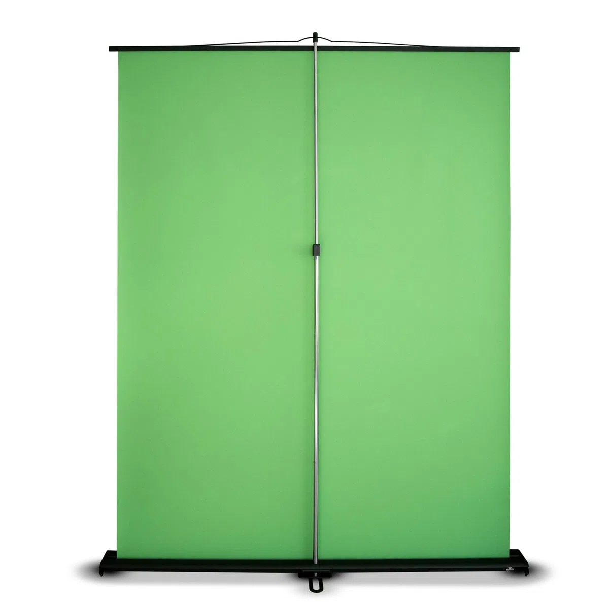 Floordirekt Greenscreen Rollup - Sfondo per foto estraibile con supporto, per foto, video, TV, gaming, distanza di sfondo da studio, 150 x 200 cm