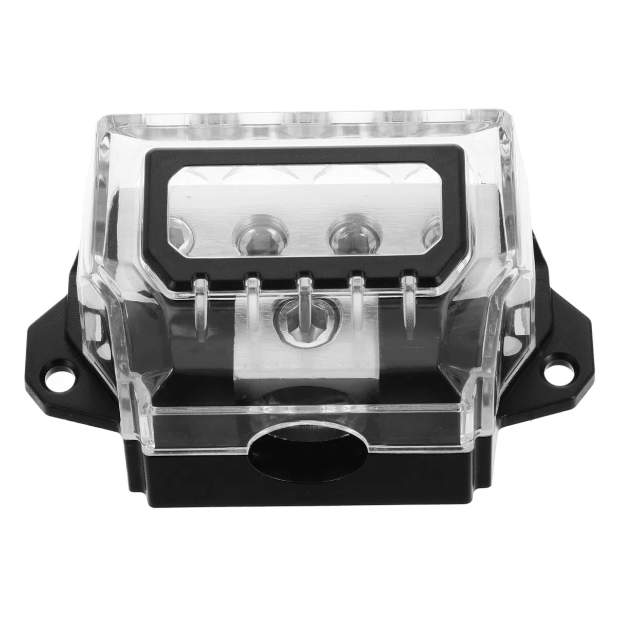 Sosoport Blocco Di Distribuzione Di Massa Per Autoradio Blocco Di Distribuzione Alimentazione Distributore Di Massa Per Amplificatore Audio Per Auto Splitter Per Amplificatore Audio