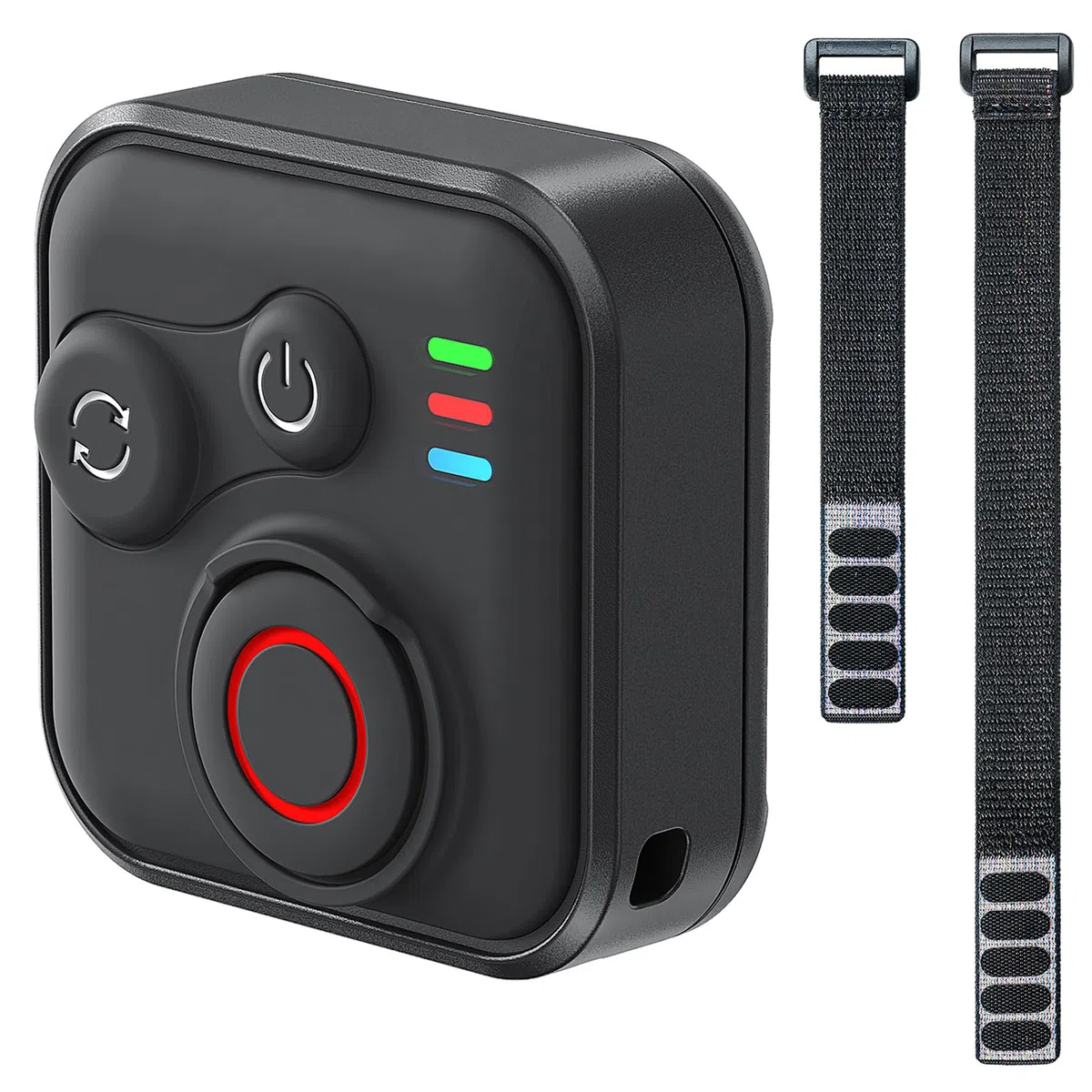 Telecomando Bluetooth per DJI Osmo Action 6/5 Pro/4/360/Insta360 Go Ultra/X5/X4 Air/X4/X3/Ace Pro 2/Ace Pro/GO3S/GO3/GoPro Max 2/Hero 13/12/11/IOS/Android Accessori 50 m Portata 96h Ricarica rapida