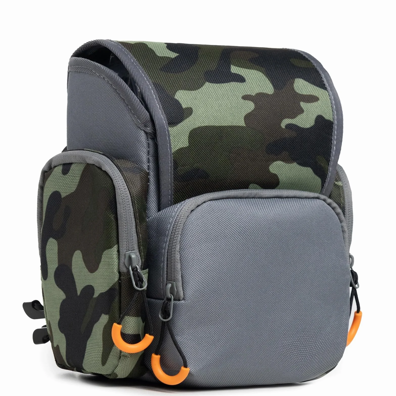 Borsa Pettorale Per Binocoli Da Esterno Con Copertura Antipioggia, Imbracatura in Rete Traspirante, 23 X 14 X 23 cm (Grey)