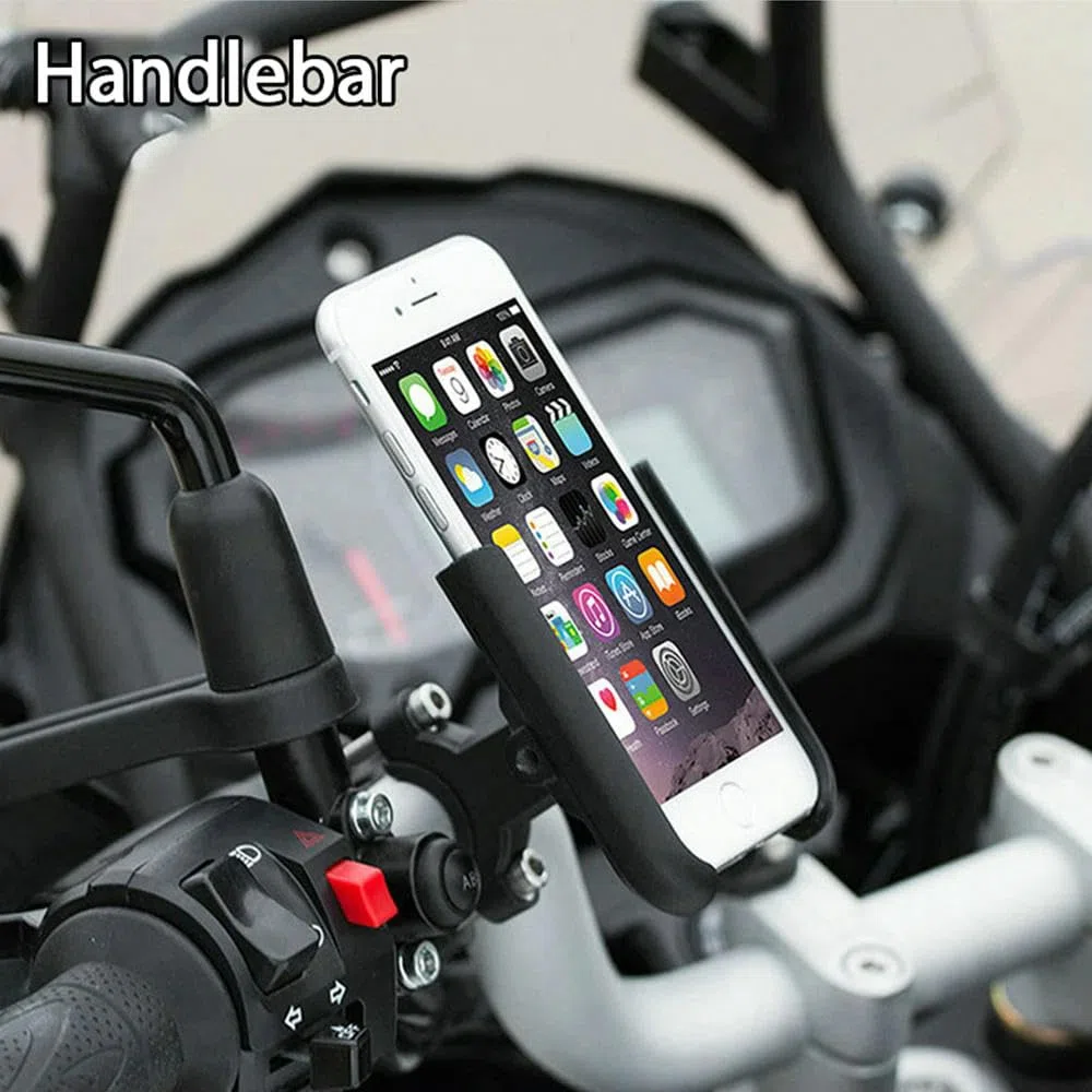 Porta Cellulare Moto Porta Telefono Manubrio Moto e Bici Ruotabile a 360 Supporto Telefono Staccabile per Benelli TRK 251 502 552 702 502X TRK552 TKR552 TRK502 - -