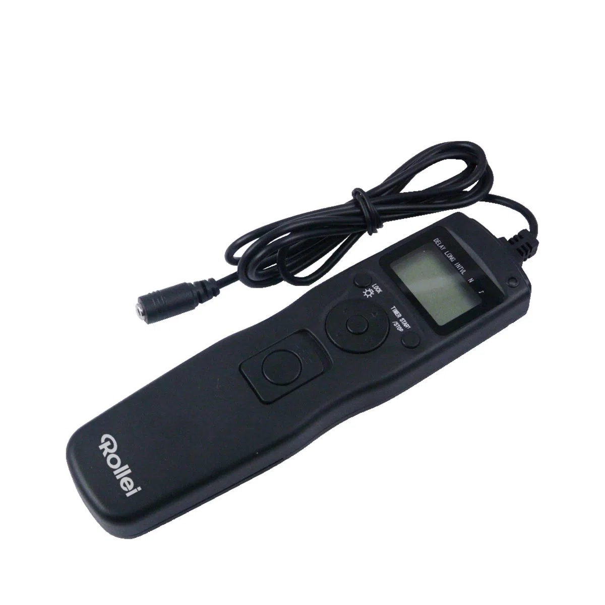 Rollei Cavo di scatto Nikon - Telecomando con Schermo LCD con Retroilluminazione - Nero