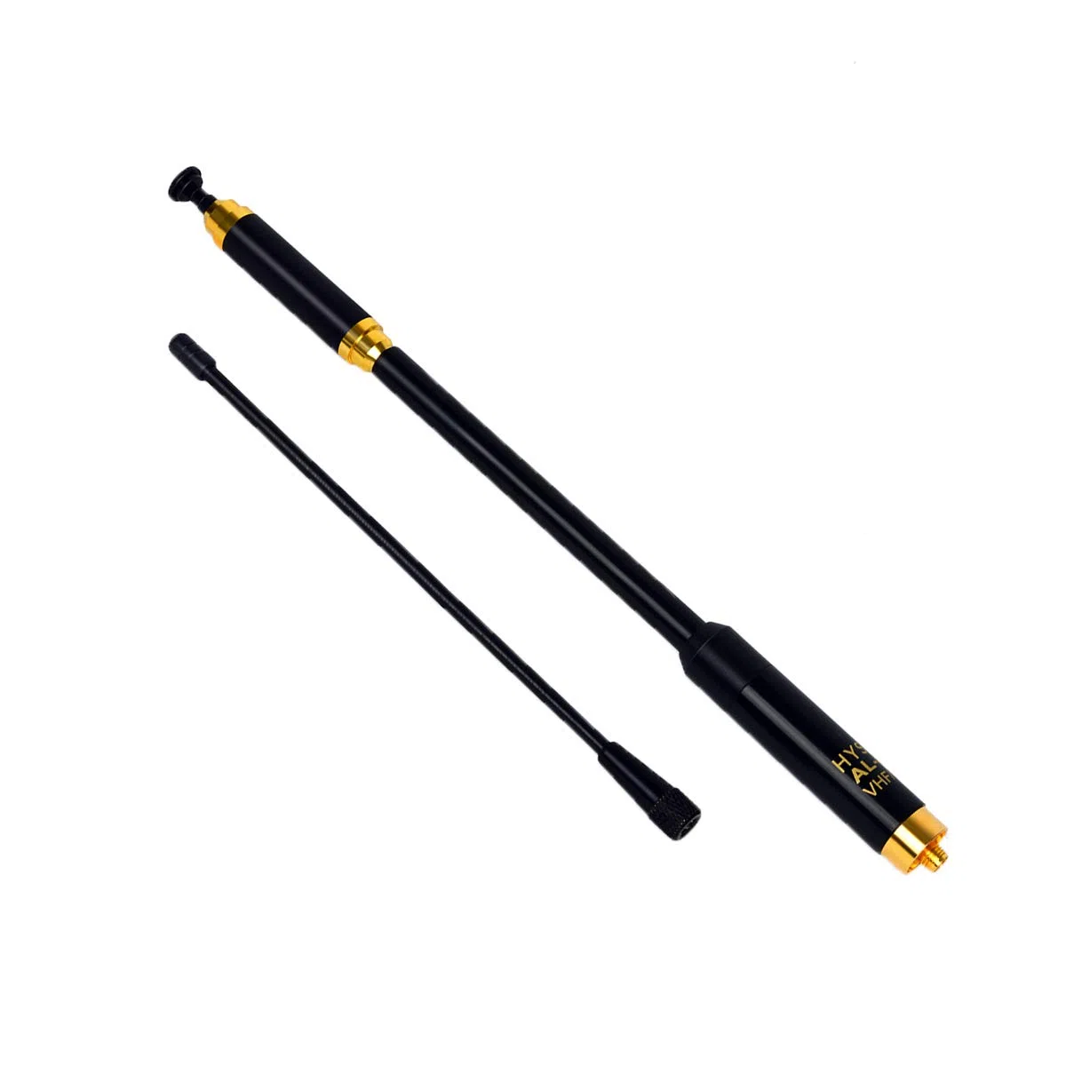 HYS Antenna retrattile SMA femmina VHF/UHF 144/430 MHz Dual Band rimovibile e sostituibile Ham Radio Antenna Per Baofeng Quansheng Wouxun Radio a 2 vie