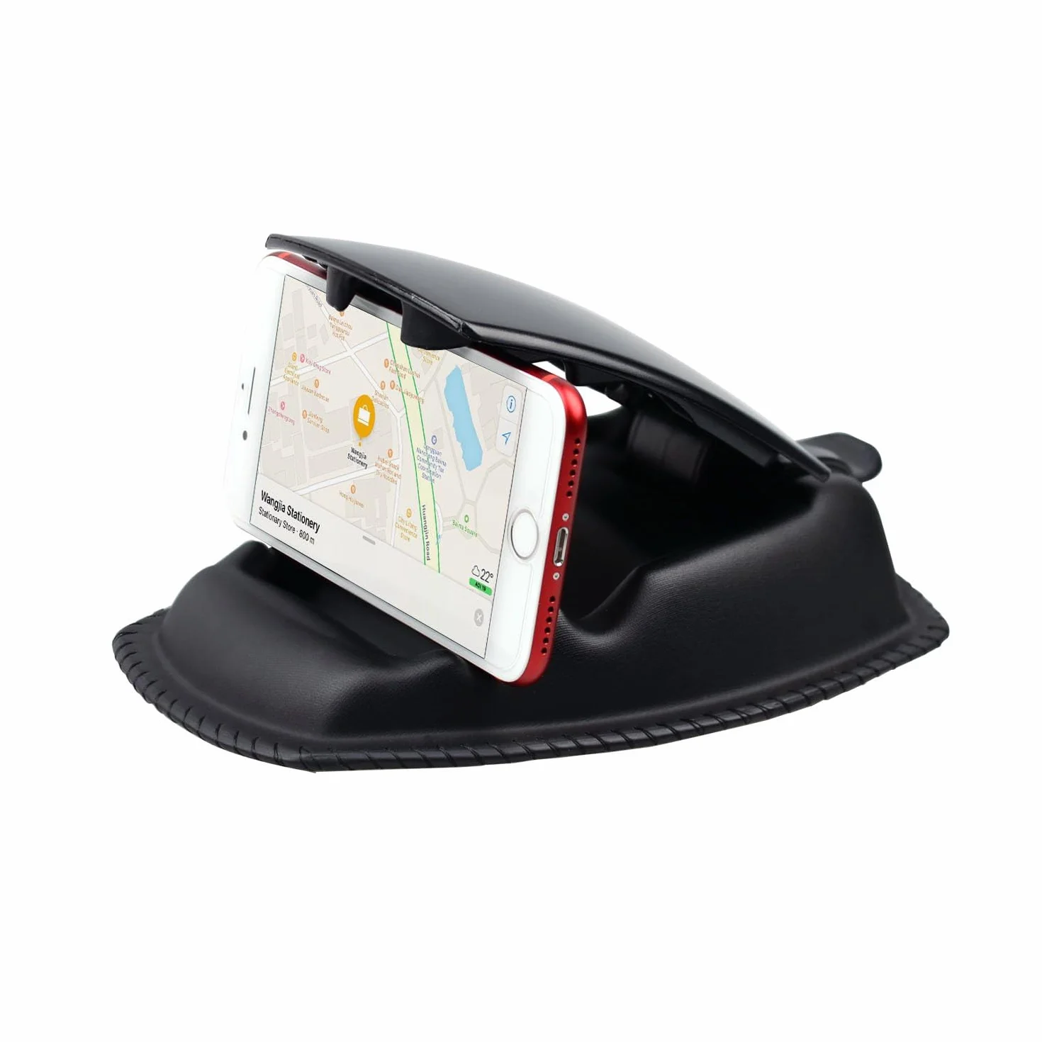 APPS2Car Supporto GPS 2 in 1 Antiscivolo per Auto Camion Garmin Nuvi Tomtom Via GO Magellan Roadmate iPhone