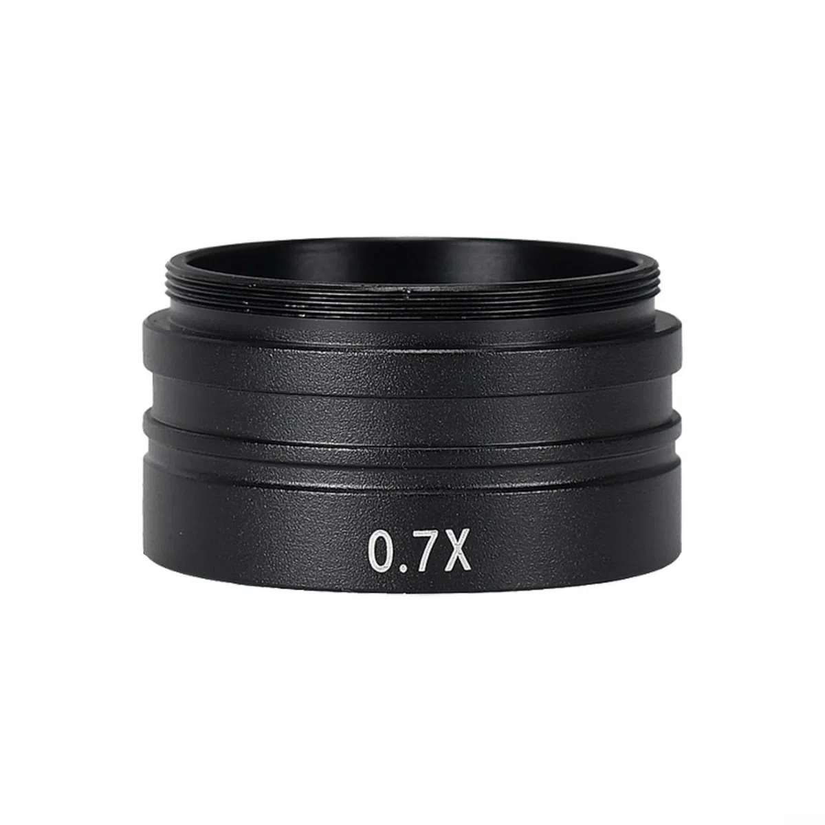 Obiettivi per microscopio, 0,3 X/0,5/0,7 X/2 x lente ottica rivestita per microscopio stereo con obiettivo Barlow, per oculari telescopi astronomici (0,7 x)